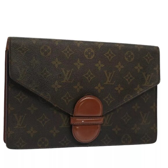 LOUIS VUITTON Monogram Ranelag Clutch Bag M51782 LV Auth - Picture 3 of 16